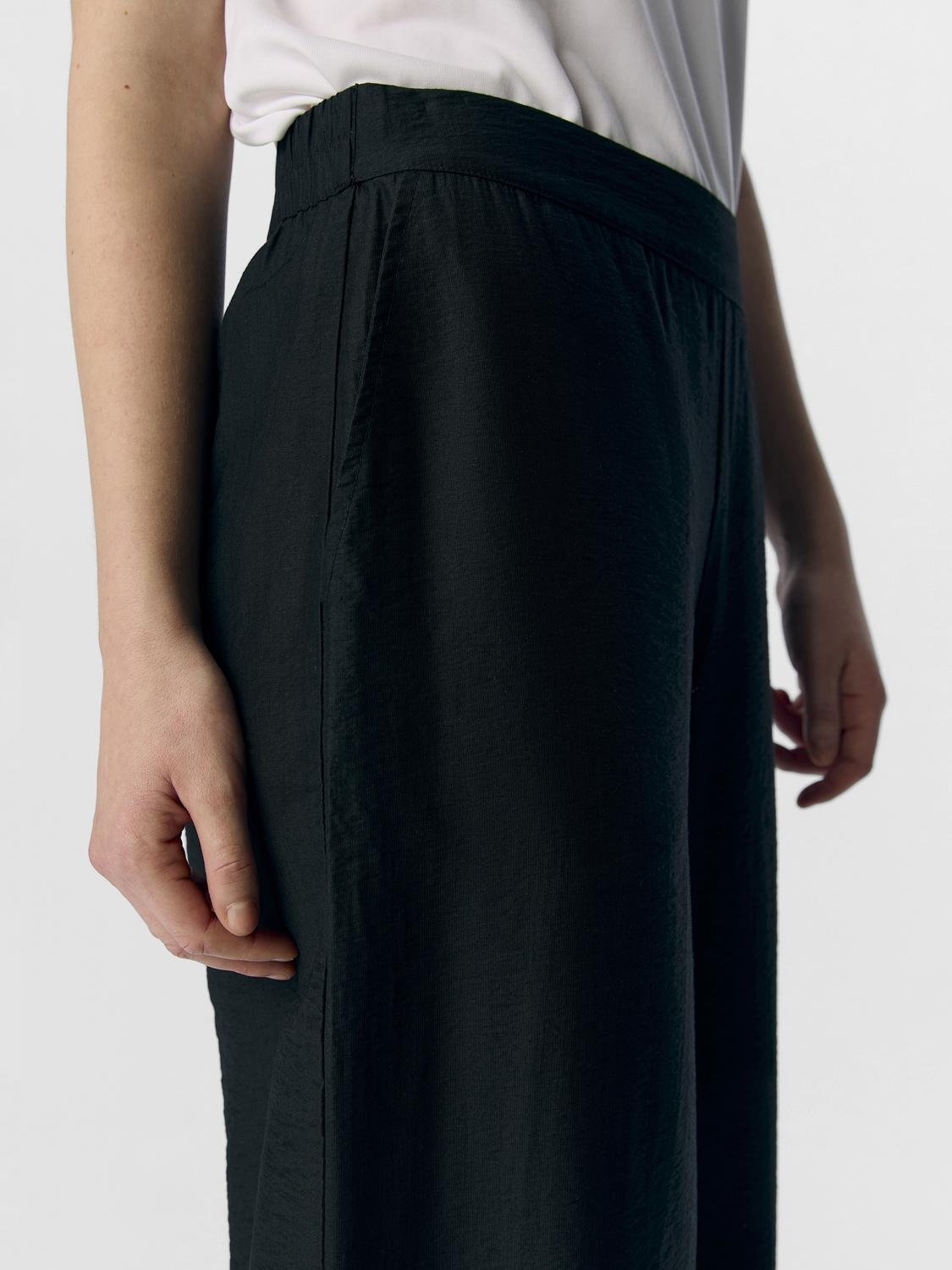 OBJYUI Trousers - Black - VERO MODA & VILA Bergvik